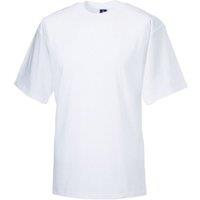 Russell Men's Short-Sleeved T-Shirt in White | Size: 3XL