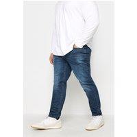 BadRhino Men's Mid Rinse Stretch Jeans in Blue | Size: 40S