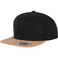 Flexfit by Yupoong Men's Cork Snapback Cap in Black