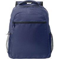 MidOcean Men's Puter Topper Plain RPET Laptop Backpack in Blue