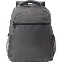 MidOcean Men's Puter Topper Plain RPET Laptop Backpack in Pale Grey