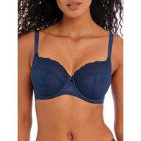 Freya Women's Catwalk Underwired Side Support Bra in Blue | Size: 34DD