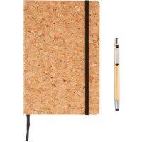 XD Design Bamboo A5 Notebook & Pen in Brown