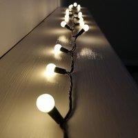 Samuel Alexander 10m 100 LED Multi-Action Pearl Christmas String Lights in Warm White