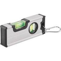 MidOcean Magnel Magnetic Aluminium Spirit Level in Silver