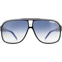 Carrera Men's Aviator Black Dark Blue Gradient Sunglasses