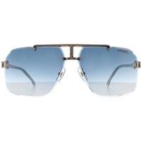 Carrera Men's Rimless Gold Blue Gradient 1054/S