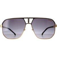 Carrera Men's Aviator Matte Black & Gold Dark Grey Gradient 1062/S