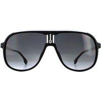 Carrera Men's Aviator Matte Black Dark Grey Gradient Sunglasses