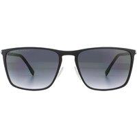 Hugo Boss Men's Rectangle Matte Black Grey Gradient