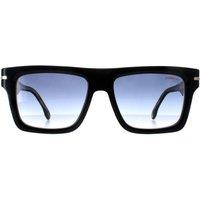 Carrera Men's Square Striped Black Blue Gradient 305/S