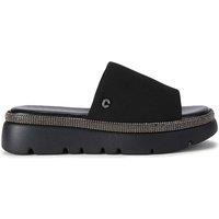 Carvela Women's 'Dazzle Flatform' Fabric Flats in Black | Size: 5