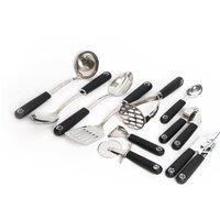 MasterClass 10pc Kitchen Tool & Utensil Set in Black