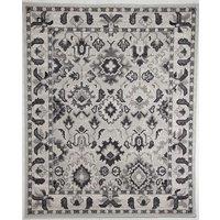 Rugstyle Balletto Heatset Traditional Rug in Dark Grey | Size: 120 cm x 170 cm