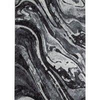Rugstyle Balletto Heatset Paint Rug in Black | Size: 120 cm x 170 cm