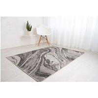 Rugstyle Balletto Heatset Paint Rug in Grey | Size: 120 cm x 170 cm