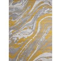 Rugstyle Balletto Heatset Paint Rug in Yellow | Size: 200 cm x 290 cm
