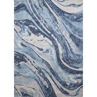 Rugstyle Balletto Heatset Paint Rug in Blue | Size: 200 cm x 290 cm