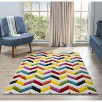 Ultimate Rug Collection Spectra Carved Heatset Rug | Size: 133 cm diameter