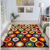 Ultimate Rug Collection Spectra Carved Heatset Rug | Size: 80 cm x 150 cm