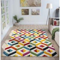 Ultimate Rug Collection Spectra Carved Heatset Rug | Size: 80 cm x 150 cm
