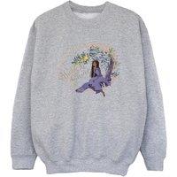 Wish Girl's Watch Us Shine Sweatshirt in Grey | Size: 9 Years