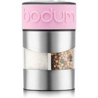 Bodum TWIN Salt & Pepper Grinder in Pink