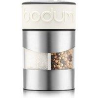Bodum TWIN Salt & Pepper Grinder in Off-White