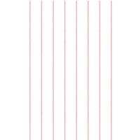 Hoopla Walls Scallop Stripe - Rose 10m Wallpaper in Pink