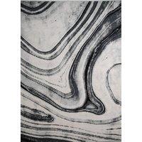 Rugstyle Balletto Heatset Wave Rug in Grey | Size: 80 cm x 150 cm