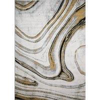 Rugstyle Balletto Heatset Wave Rug in Light Grey | Size: 80 cm x 150 cm