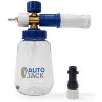 Autojack Detailing Snow Foam Cannon Lance 1 L Compatible with Karcher K2 to K7 in Blue | Size: 1l