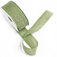 KDMD Natural Texture Ribbon 38mm x 20m - Moss in Green