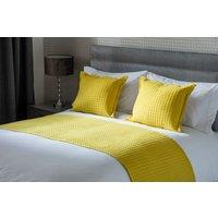 Belledorm Crompton Cushion 40cm X 50cm in Yellow | Size: 40 cm x 60 cm