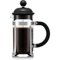 Bodum CAFFETTIERA French Press Coffee Maker with Plastic Lid in Black
