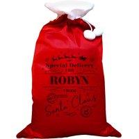 Personalised Memento Company Personalised Special Delivery Red Sack