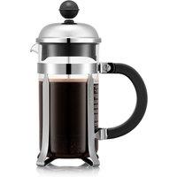 Bodum CHAMBORD French Press Coffee Maker in Metallic Silver