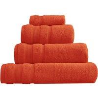 Allure Bath Fashions Luxury Zero Twist Egyptian Cotton Towels in Terracotta | Size: Bath Sheet