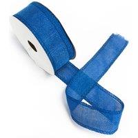 KDMD Natural Texture Ribbon 38mm x 20m - Navy Blue