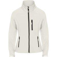ROLY Women's Antartida Soft Shell Jacket in White | Size: Large