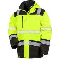 SAFE-GUARD by Result Men's Printable Safety Soft Shell Jacket in Yellow | Size: 2XL