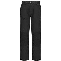 Portwest Men's Active Stretch Work Trousers in Black | Size: 36R