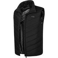 Ribbon Men's Eskimo Padded Gilet in Black | Size: Medium