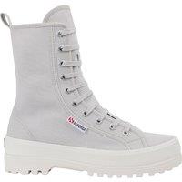 Superga Women's 2641 Alpina High Tops in Grey | Size: 5.5