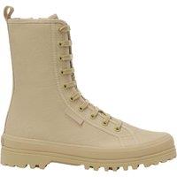 Superga Women's 2641 Alpina High Tops in Beige | Size: 5.5