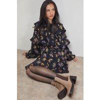 Oasis Women's Barbara Suede Chunky High Heeled Chelsea Boots in Taupe | Size: 7