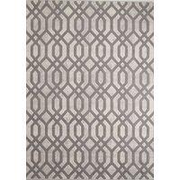 Rugstyle Balletto Heatset Geometric Rug in Grey | Size: 200 cm x 290 cm