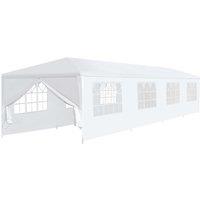Berkfield Home Garden Marquee 3x12 m White