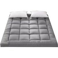 SPETLEK Hotel Quality Mattress Topper 10cm Deep Thick in Grey