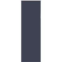 Berkfield Home Roller Blind Blackout Marine 70x230 cm Fabric Width 65.7 cm Polyester in Blue